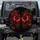 Two Red Butterflies Crimson Blossoms Berries Foliage Vines - Wildlife Lover Gift Spare Tire Cover - 1