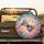 Iridescent Swirling Liquid Light Forms and Glowing Orbs - Distinctive Car Accessory Gift Spare Tire Cover - 2