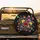 Blooming Flowers Green Foliage Vines - Outdoor Vehicle Accent Gift Spare Tire Cover - 2