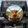 Highland Cow Scottish Countryside Plaid Wheel - Farmhouse Decor Gift for Cow Lover Spare Tire Cover - 1