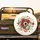 Full Bloom Red Pink Roses Green Foliage Berries Leafy Tendrils - Everyday Lifestyle Spare Tire Cover - 2