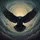 Powerful Black Raven Mid-flight Spread Wings Emerald Eyes Stormy Sky Wildlife Lover Gift Spare Tire Cover - 6