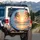 Tropical Beach Sunset Palm Trees Ocean Islands Flowers - Outdoor Adventure Car Decor Spare Tire Cover - 3
