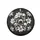 Skulls White Lilies Ornate Foliage - Gothic Decor Gift Spare Tire Cover - 4