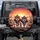 Shih Tzu Dogs American Flag Cowboy Hats Patriotic Travel Decor for Dog Owners Spare Tire Cover - 1