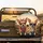 Chihuahua Dogs Red Bandana Sunglasses Scenic Sunset View - Dog Lover Road Trip Gift Spare Tire Cover - 2