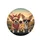 Chihuahua Dogs Red Bandana Sunglasses Scenic Sunset View - Dog Lover Road Trip Gift Spare Tire Cover - 4