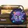 Astronauts Purple Gas Giant Planet Space Exploration Gift for Space Lover Spare Tire Cover - 2