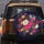 Lush Expansive Tropical Hibiscus Flowers Foliage - Outdoor Botanical Lifestyle Decor Spare Tire Cover - 5