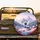Snowy Cabin Alpine Mountains Pine Trees Flowered Slopes - Travel Essentials Gift Spare Tire Cover - 2