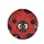 Charming Ladybug Face Antennae Red Background Green Foliage - Garden Lover Gift Spare Tire Cover - 4