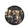 Four Realistic Springer Spaniel Dogs Driving Luxury Car - Dog Lover Gift Spare Tire Cover - 4