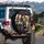 Four Realistic Springer Spaniel Dogs Driving Luxury Car - Dog Lover Gift Spare Tire Cover - 3