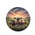 Playful Cows Pastoral Sunset - Farmhouse Home Decor Gift for Cow Lover Spare Tire Cover - 4