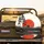 Red-Orange Sun Pine Trees Reflective Water - Nature Lover Gift Spare Tire Cover - 2