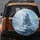 Majestic White Lion Snow Leopard Hybrid Ice Crystals - Fantasy Art Lover Gift Spare Tire Cover - 5