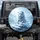 Majestic White Lion Snow Leopard Hybrid Ice Crystals - Fantasy Art Lover Gift Spare Tire Cover - 1