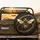 Majestic Queen Bee Golden Crown Shimmering Dust - Regal Home Decor Gift Spare Tire Cover - 3