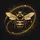 Majestic Queen Bee Golden Crown Shimmering Dust - Regal Home Decor Gift Spare Tire Cover - 7