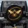Majestic Queen Bee Golden Crown Shimmering Dust - Regal Home Decor Gift Spare Tire Cover - 1
