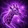 Electric Purple Giraffe Head Plasma - Futuristic Vehicle Decor Wildlife Lover Gift Spare Tire Cover - 6