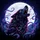 Howling Wolf Full Moon Mountain Forest - Wildlife Lover Gift for Wolf Enthusiast Spare Tire Cover - 6