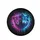 Lion Cub Wolf Glowing Eyes Fuchsia Purple Cyan Blue Cosmic Neon Drips - Wildlife Lover Gift Spare Tire Cover - 4