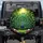 Peacock Fanned Tail Tropical Garden Blossoms - Wildlife Lover Gift Spare Tire Cover - 1