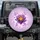Purple Lotus Flower Butterfly Vine Home Decor Gift for Yoga Lover Spare Tire Cover - 1
