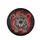 Fierce Snarling Leopard Pouncing Fiery Red - Wild Animal Car Accessory Gift Spare Tire Cover - 4