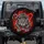 Fierce Snarling Leopard Pouncing Fiery Red - Wild Animal Car Accessory Gift Spare Tire Cover - 1