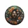 African American Woman Dahlia Hummingbird Butterflies - Nature Lover Gift Spare Tire Cover - 4