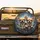 Chihuahua Dogs Driving Gold Chain - Car Enthusiast Gift Spare Tire Cover - 2