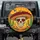 Ornate Calavera Sugar Skull Sombrero Roses Cacti Sunburst - Day of the Dead Gift Spare Tire Cover - 1