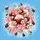 Ladybug Heart Spot Blooming Flowers - Nature Lover Gift Spare Tire Cover - 6
