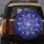 Vibrant Royal Blue Violet Magenta Glitter Bokeh Scattered Jewels - Everyday Style Gift Spare Tire Cover - 5