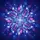 Vibrant Royal Blue Violet Magenta Glitter Bokeh Scattered Jewels - Everyday Style Gift Spare Tire Cover - 6