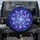 Vibrant Royal Blue Violet Magenta Glitter Bokeh Scattered Jewels - Everyday Style Gift Spare Tire Cover - 1