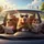 Capybaras Driving Sunglasses Road Trip - Travel Lover Gift Spare Tire Cover - 6