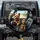 Yorkie Dogs Driving Car & Puppy Passenger - Dog Lover Vehicle Decor Gift Spare Tire Cover - 1