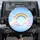 Large Arching Rainbow Luminous Fluffy Clouds Clear Sky - Travel Essentials Gift Spare Tire Cover - 1