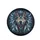 Wolf Head Golden Eyes Tribal Feathers Azure Gems - Wildlife Lover Home Decor Gift Spare Tire Cover - 4