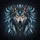 Wolf Head Golden Eyes Tribal Feathers Azure Gems - Wildlife Lover Home Decor Gift Spare Tire Cover - 6