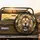 Roaring Lion Head Gold Black Swirls - Wildlife Lover Gift Spare Tire Cover - 2