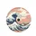 Hokusai Great Wave Mount Fuji Japanese Fishing Boats Home Decor Gift Spare Tire Cover - 4