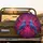 Vibrant Blue Birds Mirrored Gaze Abstract Splashes - Wildlife Lover Gift Spare Tire Cover - 2