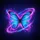Majestic Blue Butterfly Energetic Swirls - Outdoor Travel Car Accessory Spare Tire Cover - 6