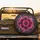 Fuchsia Pink Daisy Flowers Dragonflies Berry Clusters - Home Decor Garden Lover Gift Spare Tire Cover - 2