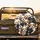 Expressive Shih Tzu Puppies Fluffy Fur Cluster - Pet Lover Outdoor Use Gift Spare Tire Cover - 2