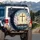 Open Holy Bible Christian Cross Doves - Faith Journey Travel Gift Spare Tire Cover - 3